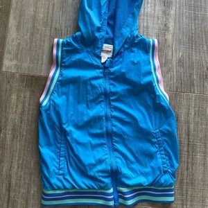 Cat & Jack size kids 10/12 vest with hood
